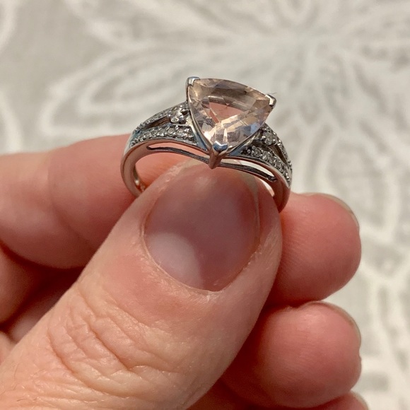 Pink stone ring - Picture 2 of 5